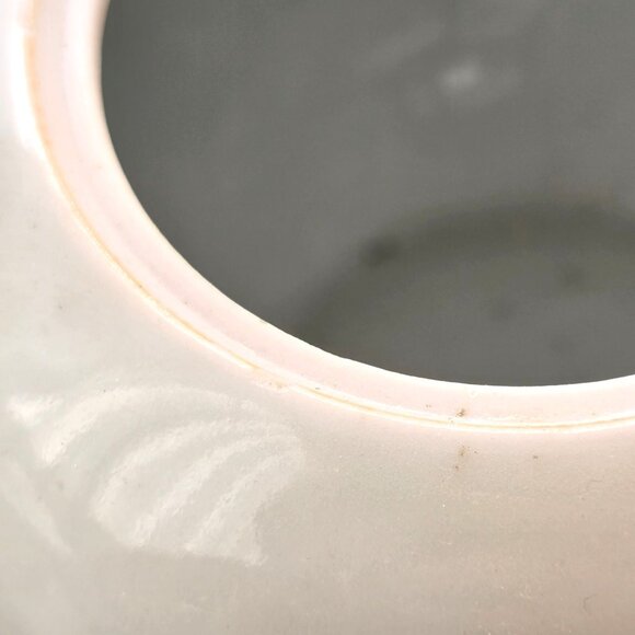 Vintage Chinese Porcelain Teapot & Lidded Bowl Set Bird Motif Wooden Box JE257 - Picture 7 of 10